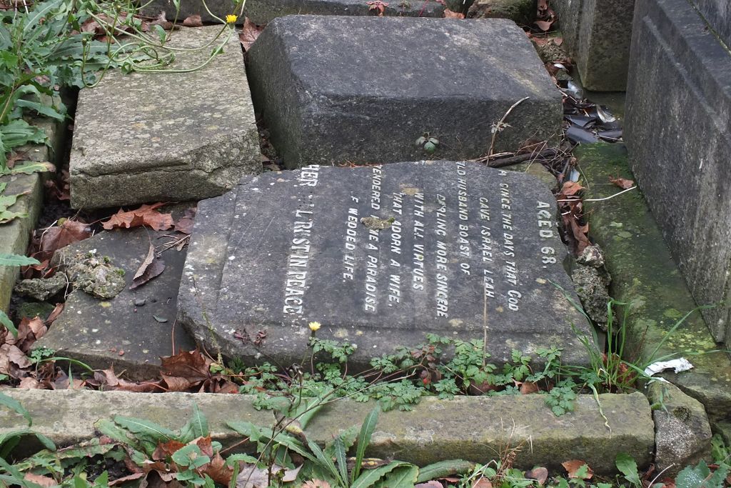 Der Friedhof an der Bancroft Road Jüdische Friedhöfe in Deutschland